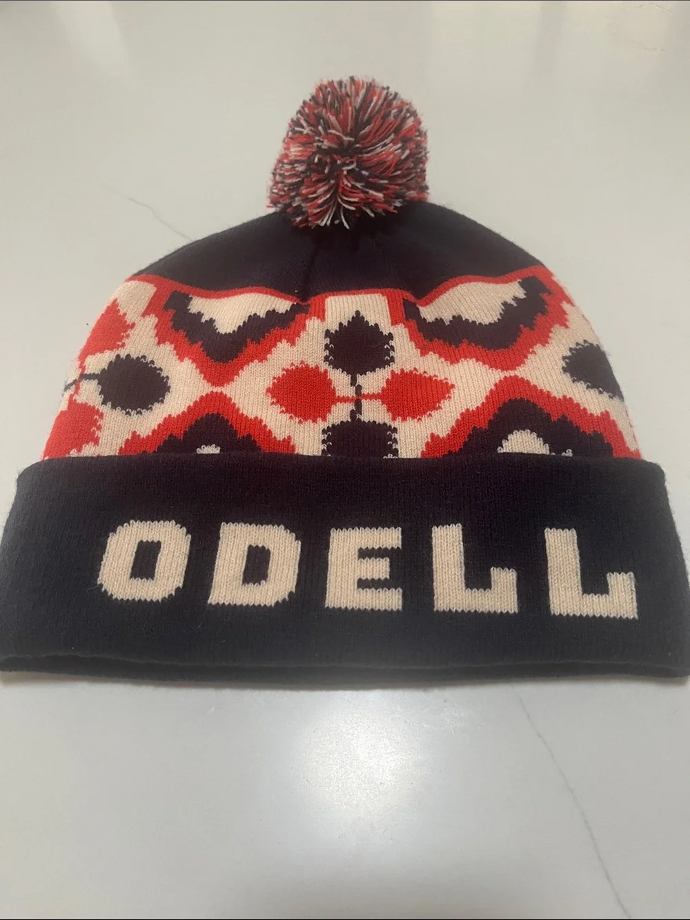 Odell Brewing Pom Pom Knit Beanie